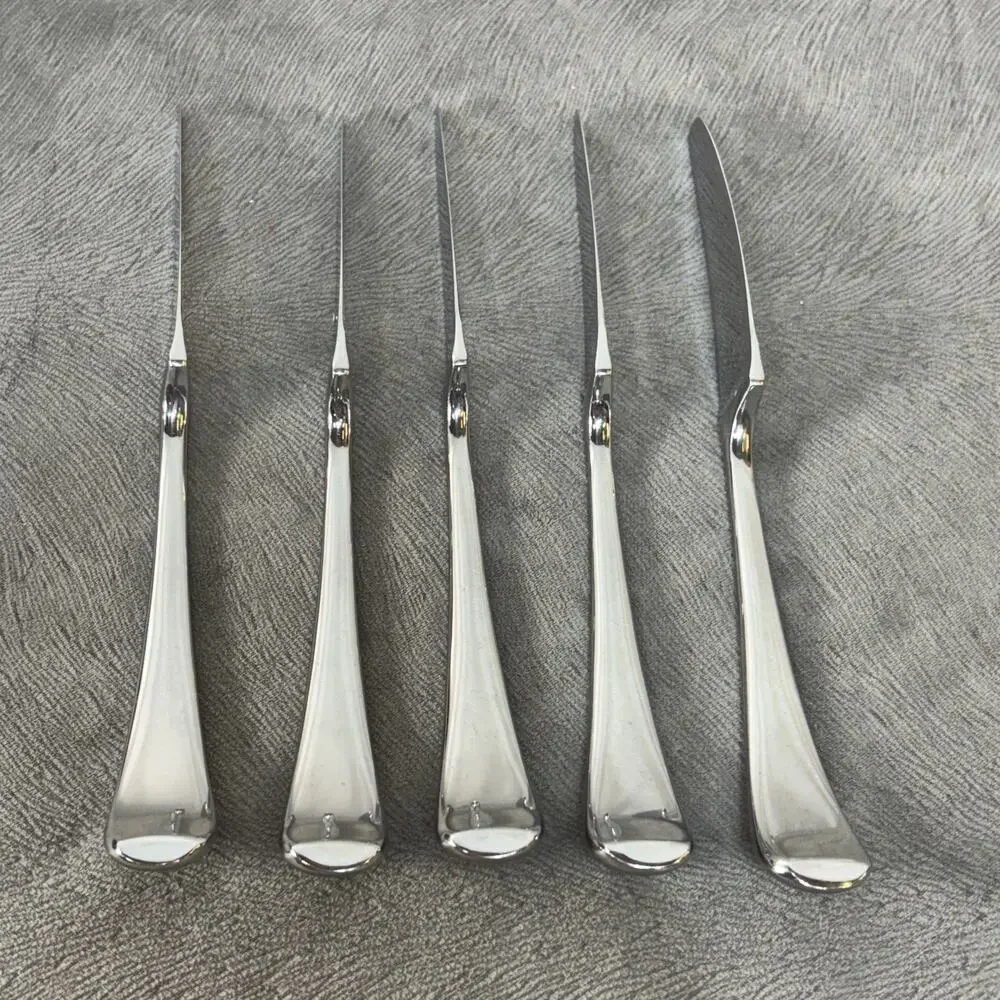 Dansk TORUN Stainless 18/10 Knife Set of 5 Intl Designs Flatware Japan - Picture 3 of 4